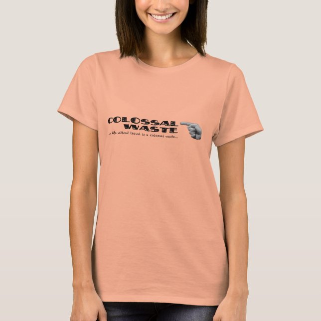 T-shirt Chargement des déchets par les déchets T (Devant)