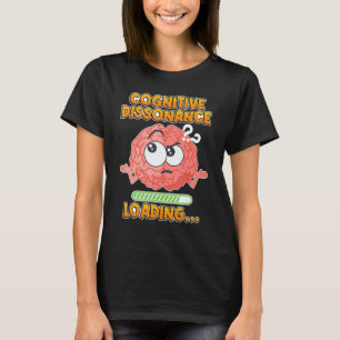 T-shirt Chargement du cerveau Conflit mental Chargement Co