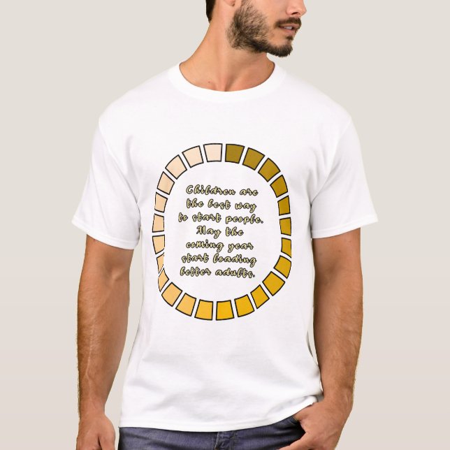 T-shirt Chargement du nouvel an (Devant)
