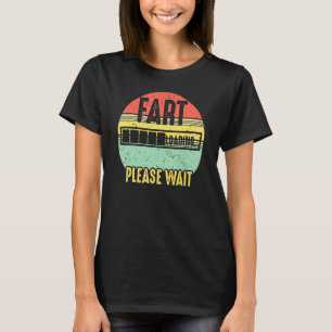T-shirt Chargement du panier Veuillez patienter Rétro Vint