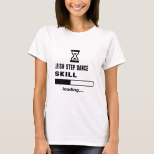 T-shirt Chargement irlandais de compétence de danse