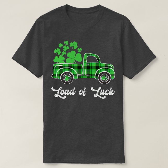 T-shirt Charges de la chance St Patrick's Day Buffalo Plai (Design devant)