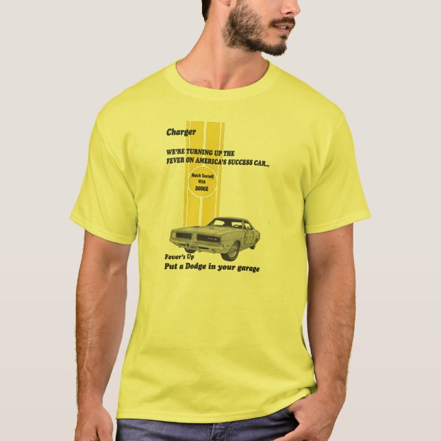T-shirt Chargeur de 1969 Dodge I (Devant)