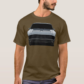 T-shirt Chargeur noir 1970 Onyx RT avant