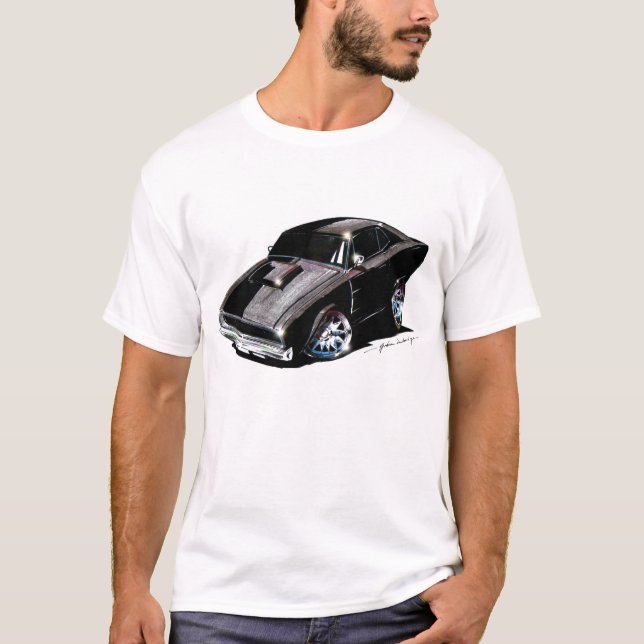 T-shirt Chargeur noir 69 (Devant)