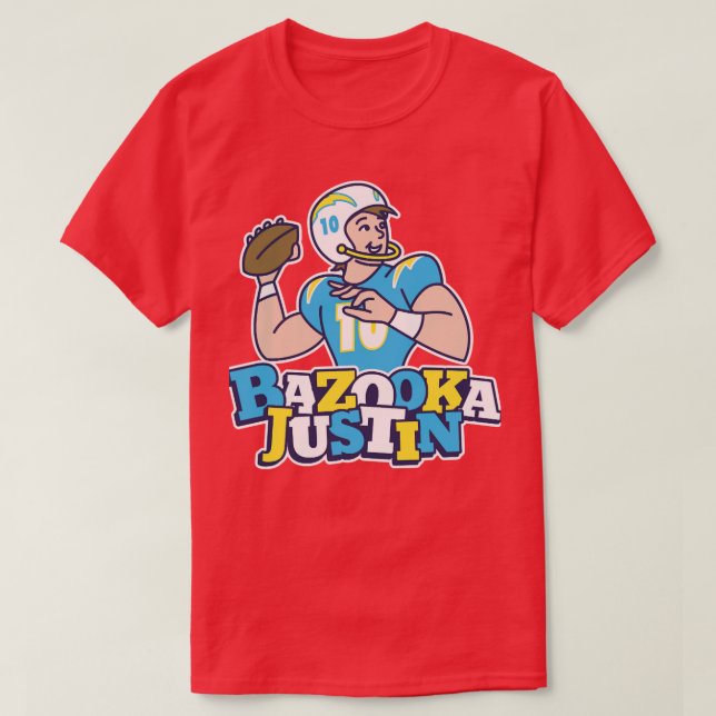 T-shirt Chargeurs de Bazooka Justin (Design devant)