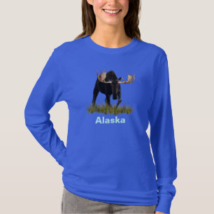 T-shirt Charging Bull Moose