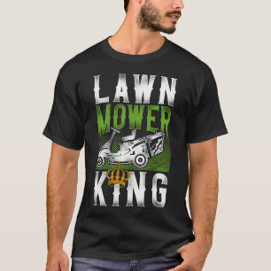 T-shirt Chariot à gazon à moteur à gazon à gazon à moteur 