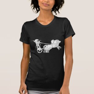 T-shirt Chariot (Chariot), dessin de relief grec