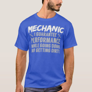 T-shirt Chariot de citation mécanique plaisanter voiture t