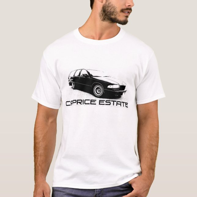 T-shirt Chariot de domaine de caprice (Devant)