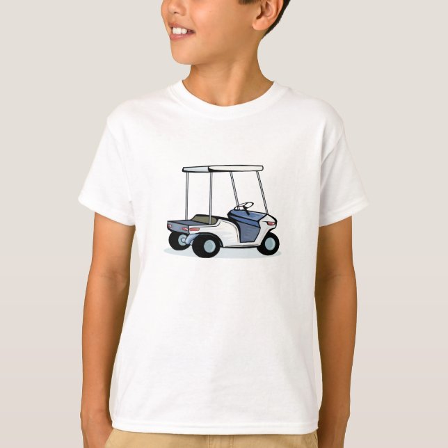 T-shirt Chariot de golfeurs (Devant)