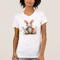 Chariot de lapin de chaume en gros bois