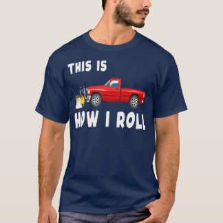 T-shirt Chariot de neige Camions Tee - shirts Drôle Chario