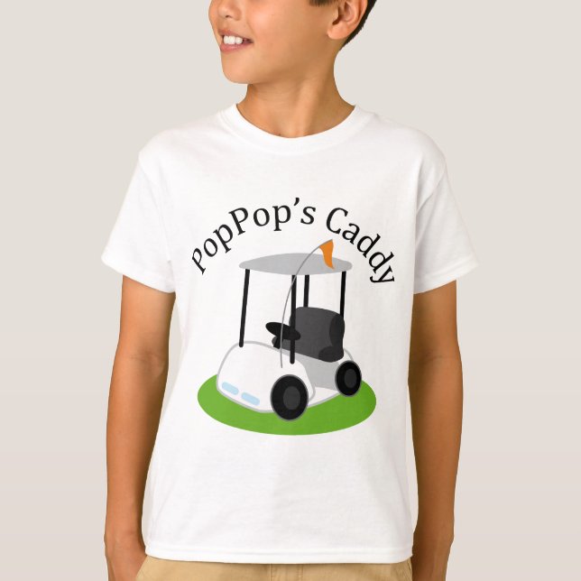 T-shirt Chariot de Poppops (golf) (Devant)