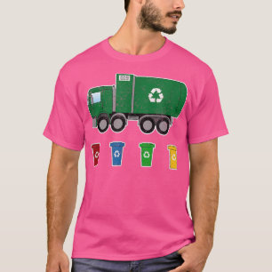 T-shirt Chariot souriant Camion Coloured Cans Recyclage Jo