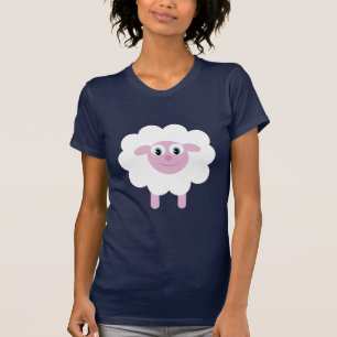 T-shirt Charité animale de moutons mignons de bande