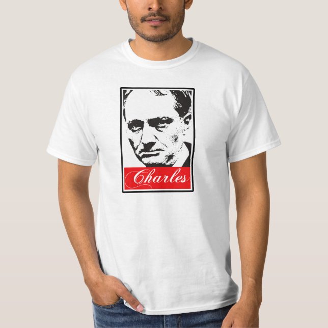 T-shirt Charles (Baudelaire) (Devant)