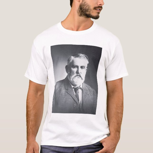 T-shirt Charles bonne nuit (photo de b/w) (Devant)