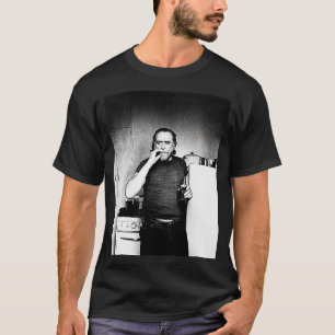 T-shirt Charles Bukowski Poète et design de fans de romanc