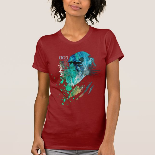 T-shirt Charles Darwin (Devant)
