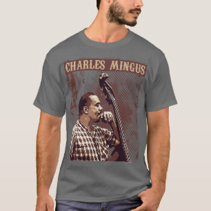 T-shirt Charles Mingus Jazz vintage