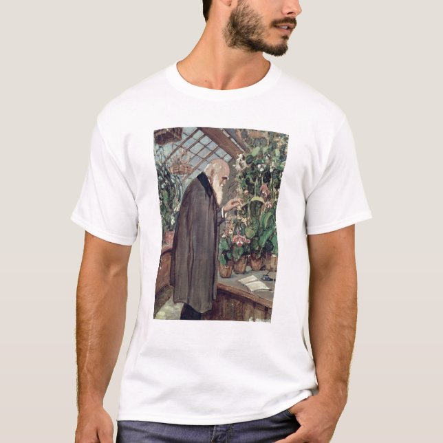 T-shirt Charles Robert Darwin (Devant)