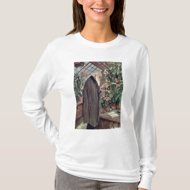 T-shirt Charles Robert Darwin (Devant)