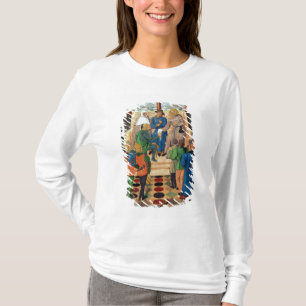 T-shirt Charles VII remet un document à Jeanne d'Arc