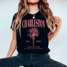 T-shirt Charleston Bachelorette Custom Luxe Social Club