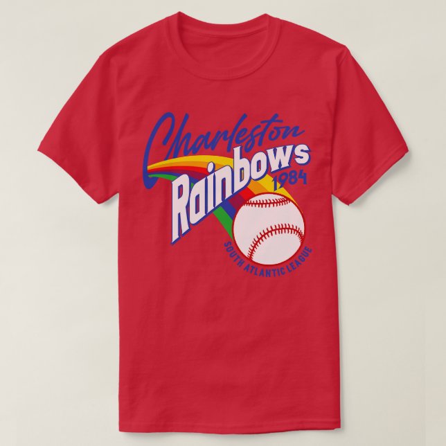 T-shirt Charleston Rainbows (Design devant)