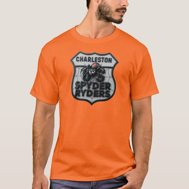 T-shirt Charleston SC Chapter - 3D Logo Front (Devant)