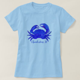 T-shirt Charleston SC Crabe