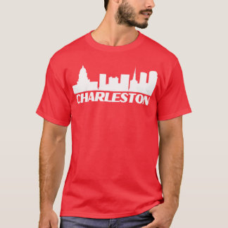 T-shirt Charleston Skyline Noir