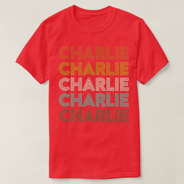 T-shirt Charlie (Design devant)