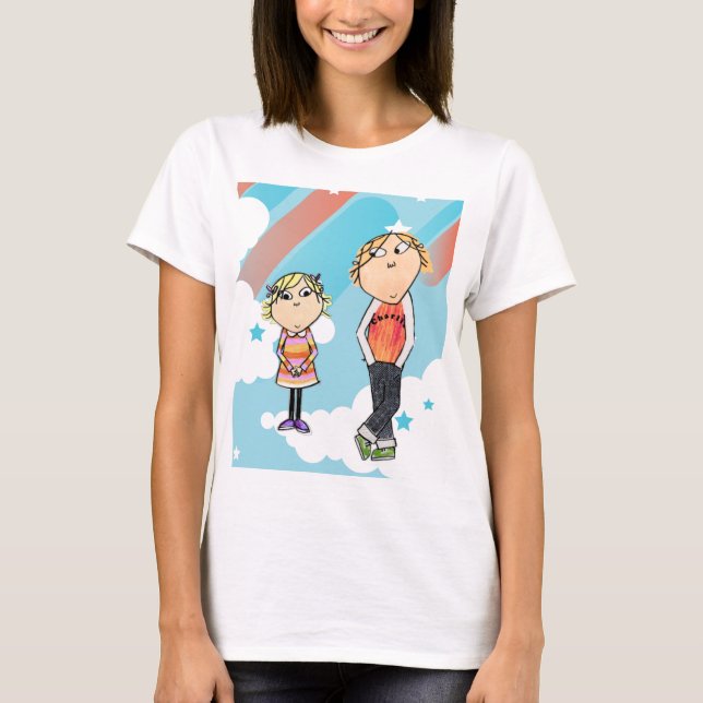 T-shirt Charlie and lola  (Devant)