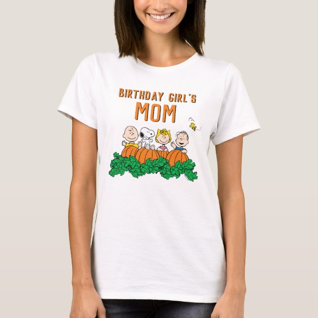 T-shirt Charlie Brown et Gang Citrouille (Devant)