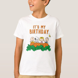 T-shirt Charlie Brown et le Citrouille de Gang