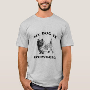 T-shirt Charlie Brown Et Snoopy Mon Chien Est Tout T-