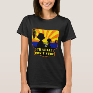 T-shirt Charlie Don't Surf _ Film Drôle Premium