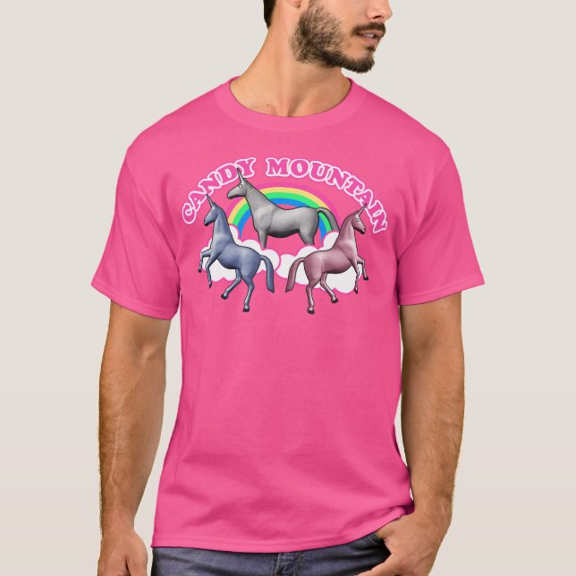 T-shirt Charlie La vache de cinéma de la montagne de bonbo (Devant)