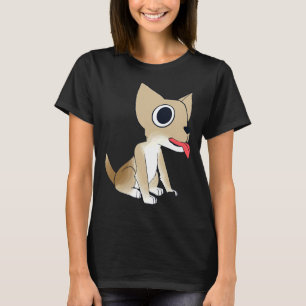 T-shirt Charlie Le Chihuahua Couleur Pleine W Bg Transpare