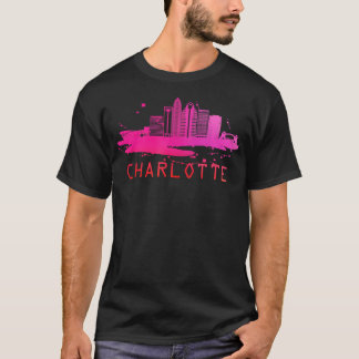T-shirt Charlotte Cityscape - Charlotte North