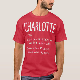 T-shirt Charlotte Name Don 111