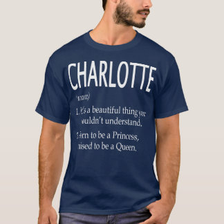 T-shirt Charlotte Name Don 122
