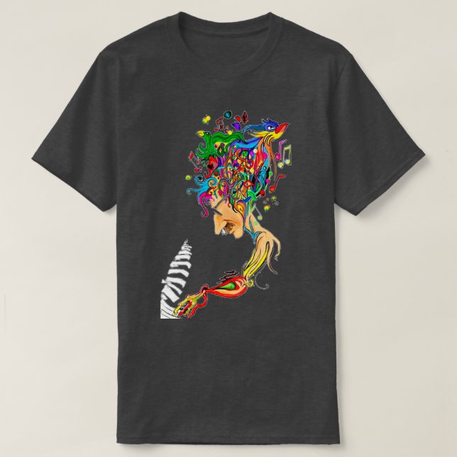 T-shirt Charly garcia (Design devant)