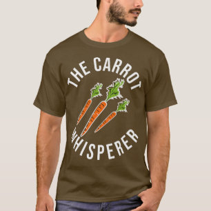 T-shirt Charmante cultivatrice de carottes à Whisperer
