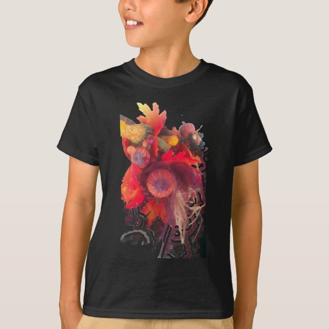 T-shirt Charme d'automne confortable - Décor et cadeaux d' (Devant)