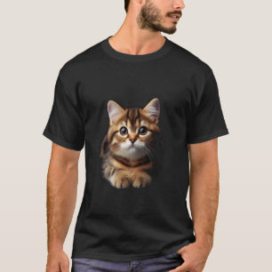 T-shirt Charme de chat tigré mignon