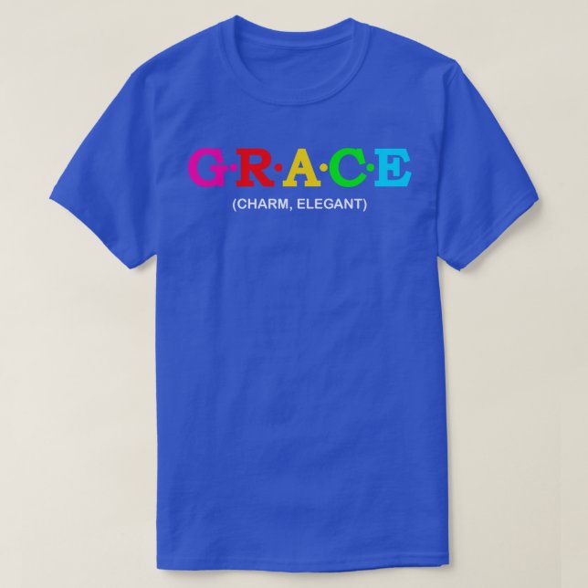 T-shirt Charme de grâce Élégant 2 (Design devant)